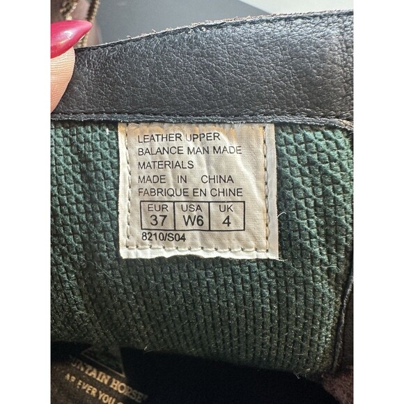 Mountain Horse Riding Boots Women’s US 6 Brown Leather Ankle Back Zip #1375 - Picture 13 of 16